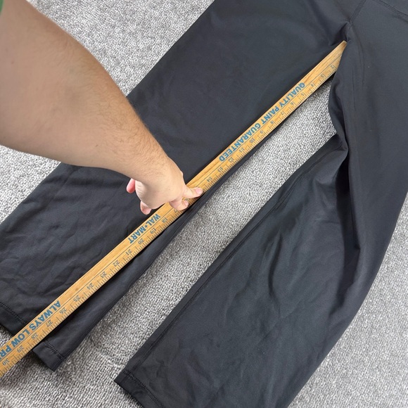 Nike Dri Fit Black Pull On Pants Womens L Low Rise Athletic Active Sweats - Picture 3 of 12